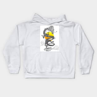 The golden orb Kids Hoodie